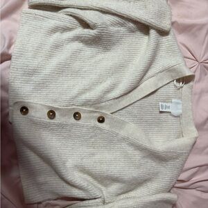 H&M Off-White Knit Cardigan
